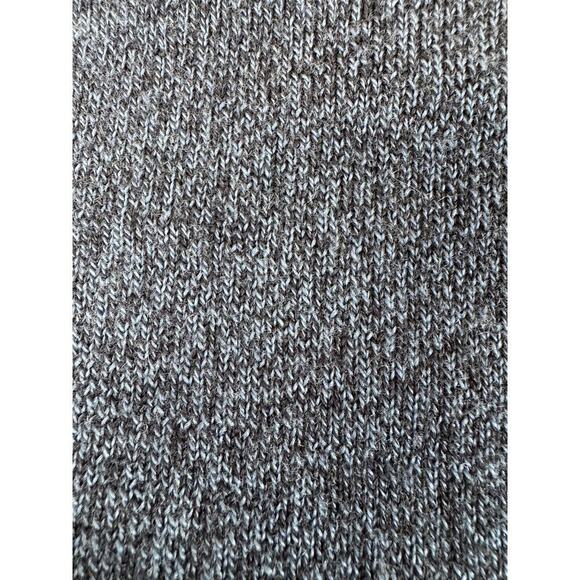 Calvin Klein Italian Merino Sweater Heathered Blue Mens Large V Neck Classic - Picture 4 of 13